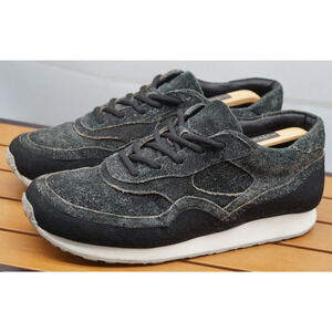 Forest Bather - Black Hairy Suede Size 9.5